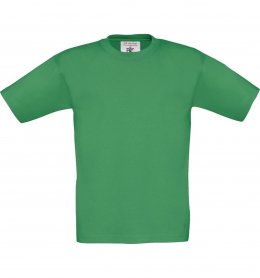 Детская футболка B&C EXACT 150 Зеленый TK300/KellyGreen фото