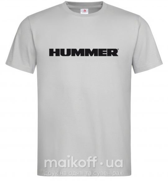 Мужская футболка HUMMER Серый фото