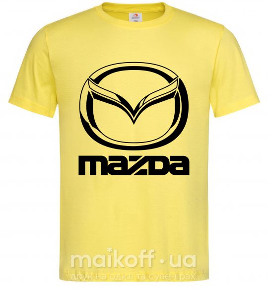 Мужская футболка MAZDA Лимонный фото