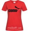 Женская футболка COMA Красный фото