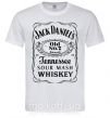 Мужская футболка JACK DANIEL'S black Белый фото
