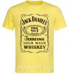 Мужская футболка JACK DANIEL'S black Лимонный фото