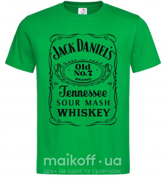 Чоловіча футболка JACK DANIEL'S black Зелений фото