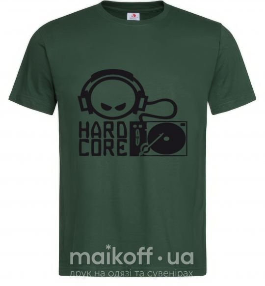 Чоловіча футболка HARD CORE Темно-зелений фото