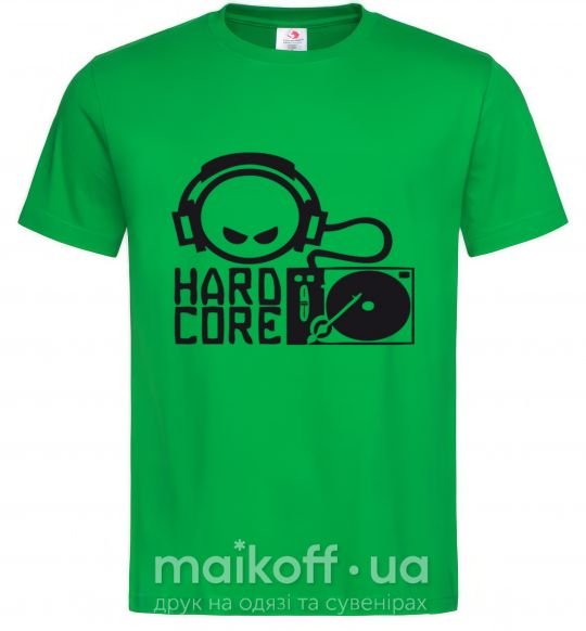Мужская футболка HARD CORE Зеленый фото