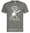 Мужская футболка I ROCK Графит фото