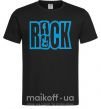 Чоловіча футболка ROCK с гитарой Чорний фото