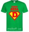 Мужская футболка SUPER DEDA Зеленый фото