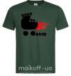 Мужская футболка BORN TO ROCK Темно-зеленый фото