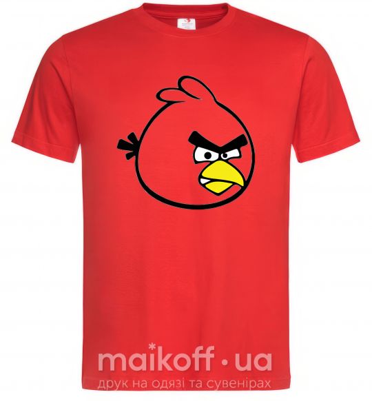 Мужская футболка ANGRY BIRDS Рисунок Красный фото