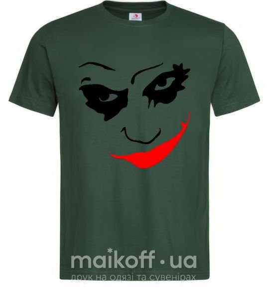 Мужская футболка JOKER Smile Темно-зеленый фото