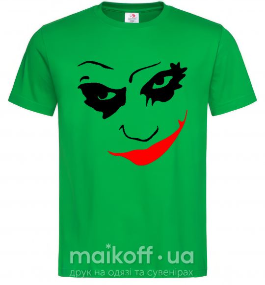 Мужская футболка JOKER Smile Зеленый фото
