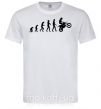 Мужская футболка MOTOCROSS EVOLUTION Белый фото