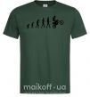 Мужская футболка MOTOCROSS EVOLUTION Темно-зеленый фото