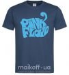 Мужская футболка PINK FLOYD графити Темно-синий фото