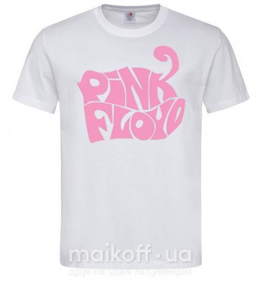 Мужская футболка PINK FLOYD графити Белый фото