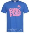 Чоловіча футболка PINK FLOYD графити Яскраво-синій фото