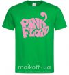 Мужская футболка PINK FLOYD графити Зеленый фото