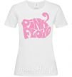 Женская футболка PINK FLOYD графити Белый фото