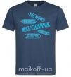 Мужская футболка MAL'CHISHNIK Темно-синий фото