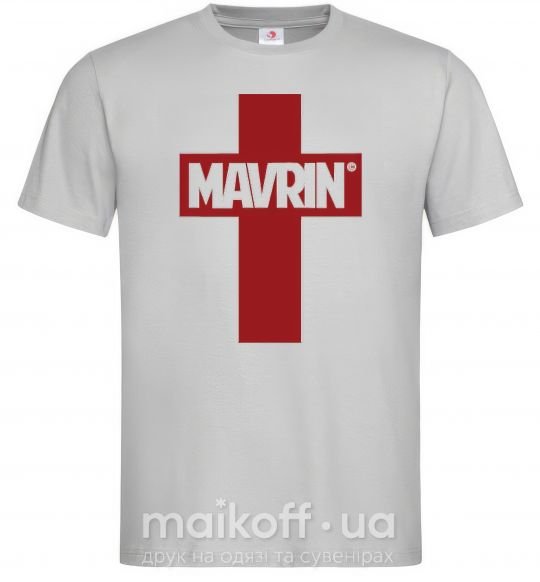 Чоловіча футболка MAVRIN Сірий фото