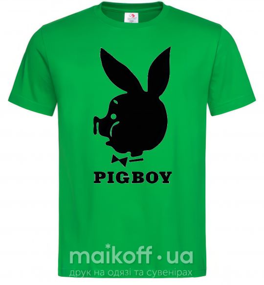 Чоловіча футболка PIGBOY Зелений фото