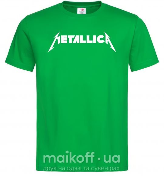 Мужская футболка METALLICA Зеленый фото