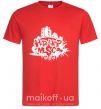 Мужская футболка HIP HOP Красный фото