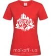 Женская футболка HIP HOP Красный фото