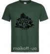 Мужская футболка HIP HOP Темно-зеленый фото