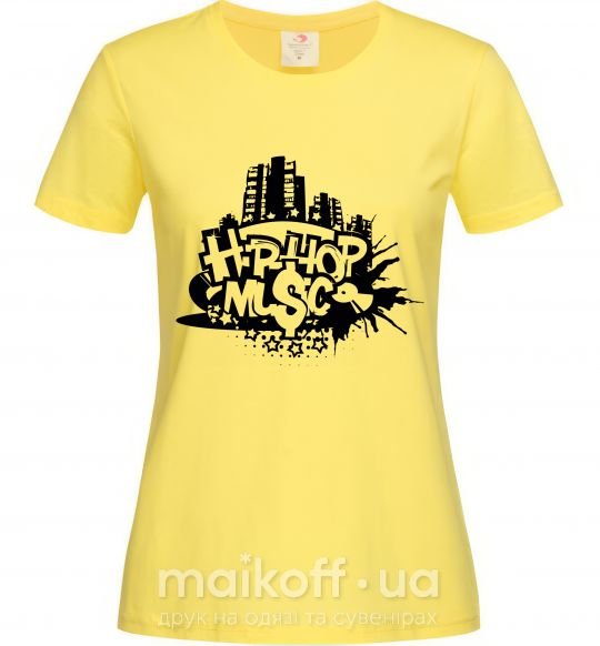 Женская футболка HIP HOP Лимонный фото