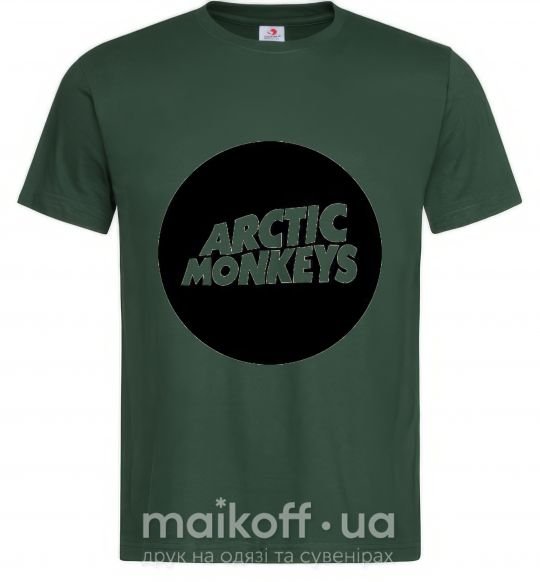 Мужская футболка ARCTIC MONKEYS ROUND Темно-зеленый фото