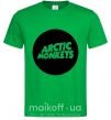 Мужская футболка ARCTIC MONKEYS ROUND Зеленый фото