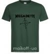 Чоловіча футболка MEGADETH Темно-зелений фото