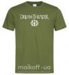 Мужская футболка DREAM THEATER Оливковый фото