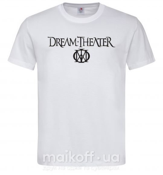 Чоловіча футболка DREAM THEATER Білий фото