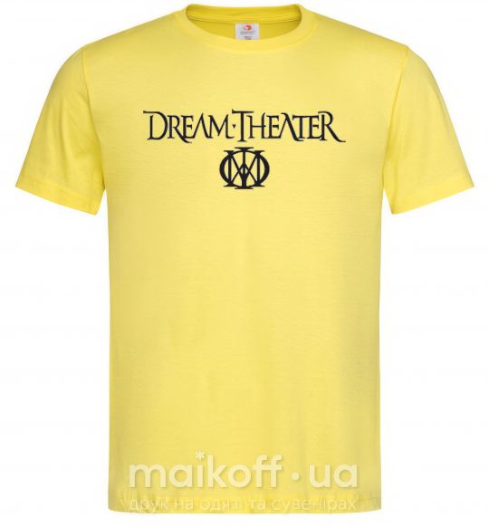 Чоловіча футболка DREAM THEATER Лимонний фото