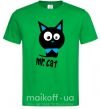 Чоловіча футболка MR. CAT Зелений фото