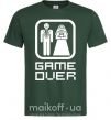 Мужская футболка GAME OVER 8BIT Темно-зеленый фото