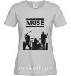 Жіноча футболка Muse siluet Сірий фото