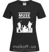 Женская футболка Muse siluet Черный фото