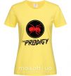 Жіноча футболка The prodigy Лимонний фото
