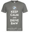 Чоловіча футболка Drive BMW Графіт фото