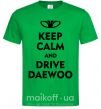 Чоловіча футболка Drive daewoo Зелений фото