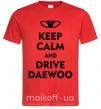 Мужская футболка Drive daewoo Красный фото