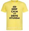 Чоловіча футболка Drive Hyundai Лимонний фото