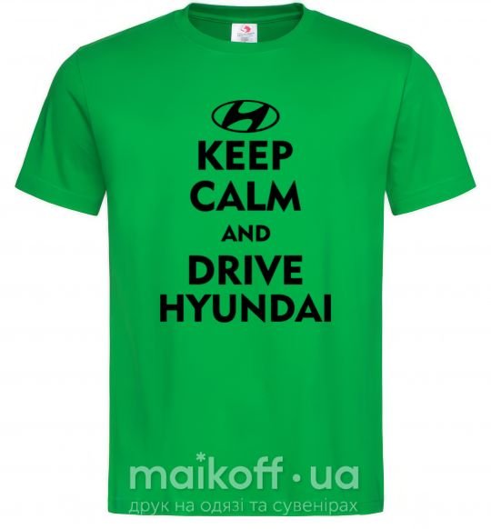 Чоловіча футболка Drive Hyundai Зелений фото