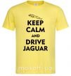 Чоловіча футболка Drive Jaguar Лимонний фото