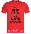 Чоловіча футболка Drive Jaguar Червоний фото