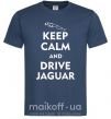 Чоловіча футболка Drive Jaguar Темно-синій фото